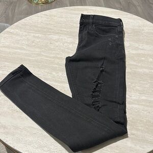 Express Black Skinny Jeans